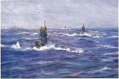 Submarines in the Channel, 1915