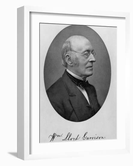 William Lloyd Garrison-null-Framed Photographic Print