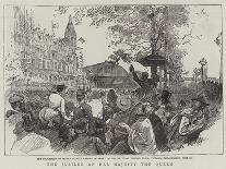 The Bell-Race, an Old Game Revived at Athletic Sports-William Lockhart Bogle-Giclee Print