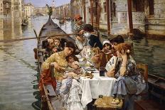 A Venetian al Fresco-William Logsdail-Framed Giclee Print