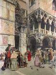The Piazza of Saint Marks, Venice, 1883, by William Logsdail, 1859-1944, English painting,-William Logsdail-Art Print