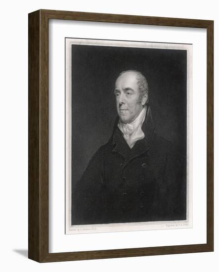 William Lord Grenville-J Jackson-Framed Art Print