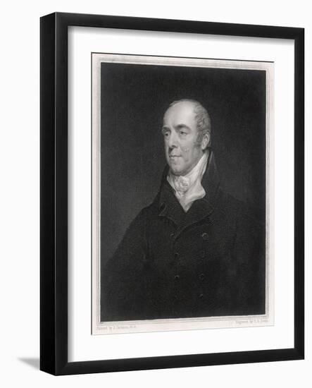 William Lord Grenville-J Jackson-Framed Art Print