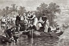 The Sunny South - a Revival Meeting - a Seeker 'Getting Religion', Pub. 1873-William Ludlow Sheppard-Giclee Print