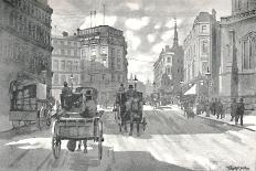 'Fleet Street, Showing Temple Bar Memorial and Child's Bank', 1891-William Luker-Giclee Print