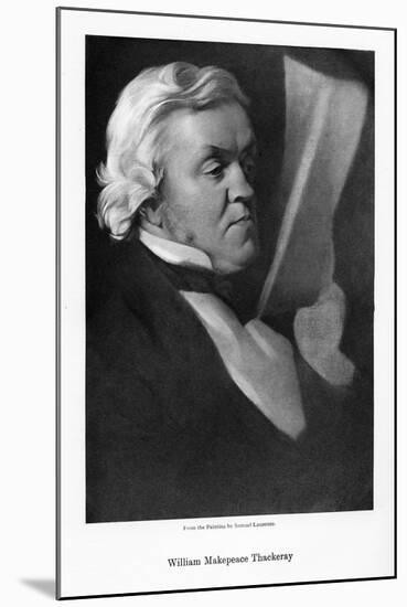 William Makepeace Thackeray, English Novelist, C1864-Samuel Laurence-Mounted Giclee Print