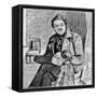 William Makepeace Thackeray with-William Makepeace Thackeray-Framed Stretched Canvas