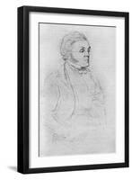 William Makepeace Thackeray --Richard Doyle-Framed Giclee Print