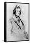 William Makepeace Thackeray --Daniel Maclise-Framed Stretched Canvas