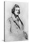 William Makepeace Thackeray --Daniel Maclise-Stretched Canvas