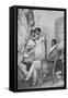 William Makepeace Thackeray --George Chinnery-Framed Stretched Canvas