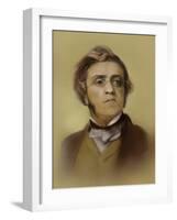 William Makepeace Thackeray --Samuel Laurence-Framed Giclee Print