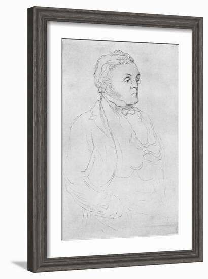 William Makepeace Thackeray-Richard Doyle-Framed Giclee Print