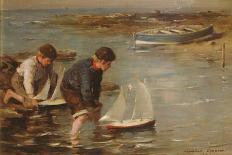 The Toy Boat-William Marshall Brown-Giclee Print