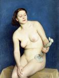 Woman Sewing, c.1913-William McGregor Paxton-Giclee Print