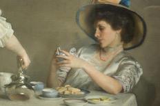 The Breakfast-William McGregor Paxton-Framed Art Print