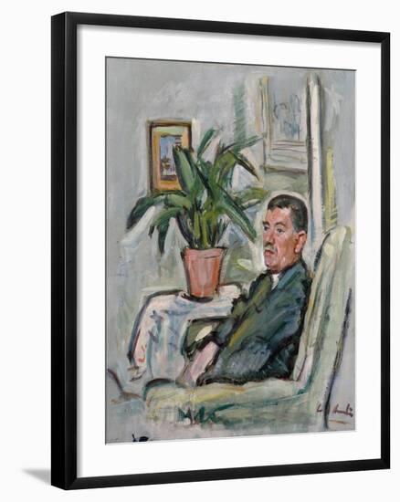 William Mcinnes (Oil on Canvas)-George Leslie Hunter-Framed Giclee Print