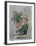 William Mcinnes (Oil on Canvas)-George Leslie Hunter-Framed Giclee Print