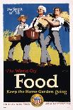 Food - Keep the Home Garden Going Poster-William McKee-Laminated Giclee Print