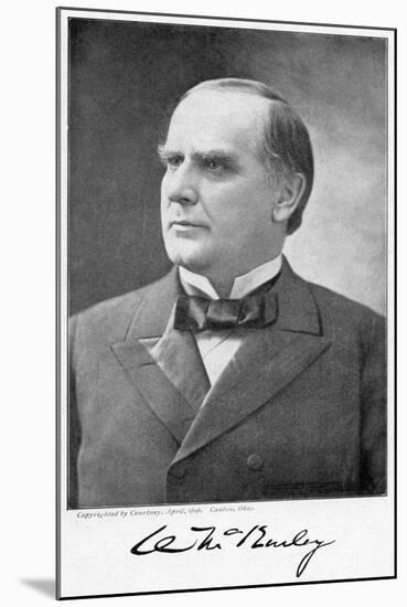 William Mckinley, 25th President of the United States, 1896-null-Mounted Giclee Print