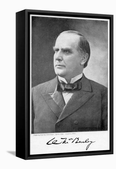 William Mckinley, 25th President of the United States, 1896-null-Framed Stretched Canvas
