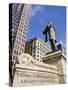 William Mckinley Monument Outside the Ohio Statehouse, Columbus, Ohio, United States of America, No-Richard Cummins-Stretched Canvas