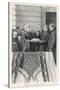 William Mckinley Takes the Oath of Office as 25th President-Thulstrup-Stretched Canvas