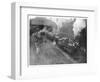 William Mckinley the Assassinated Presidents Funeral Train Leaving Buffalo-null-Framed Photographic Print