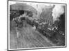 William Mckinley the Assassinated Presidents Funeral Train Leaving Buffalo-null-Mounted Photographic Print