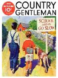 "Back to School," Country Gentleman Cover, September 1, 1935-William Meade Prince-Giclee Print