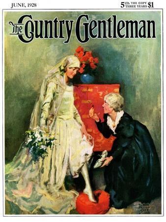 "Something Old, Something New," Country Gentleman Cover, June 1, 1928