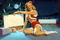 Christmas-William Medcalf-Stretched Canvas