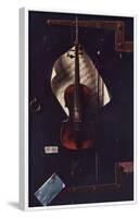 William Michael Harnett (The old violin) Art Poster Print-null-Framed Poster