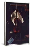 William Michael Harnett (The old violin) Art Poster Print-null-Framed Poster