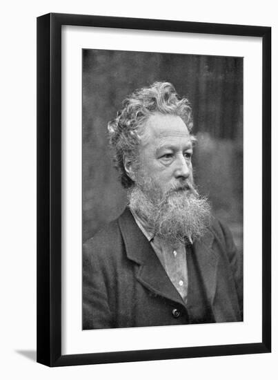 William Morris (1834-189), English Socialist, Artist, Craftsman and Poet-null-Framed Giclee Print