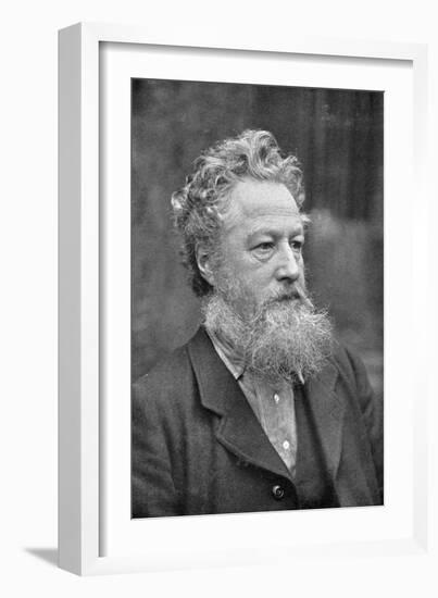 William Morris (1834-189), English Socialist, Artist, Craftsman and Poet-null-Framed Giclee Print