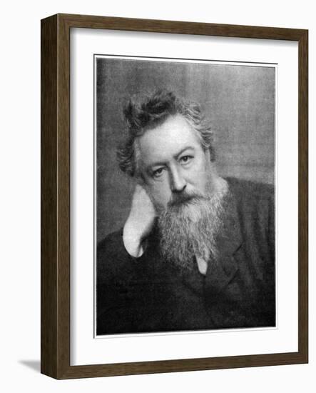 William Morris (1834-199), English Artist and Writer, 1930S-Frederick Hollyer-Framed Giclee Print