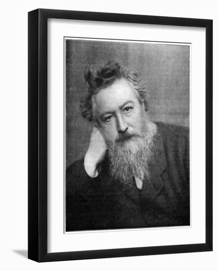 William Morris (1834-199), English Artist and Writer, 1930S-Frederick Hollyer-Framed Giclee Print