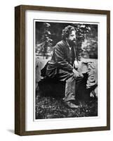 William Morris, British Artist and Designer, 19th Century-Frederick Hollyer-Framed Giclee Print