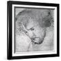 William Morris by Rossetti-Dante Gabriel Rossetti-Framed Giclee Print