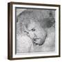 William Morris by Rossetti-Dante Gabriel Rossetti-Framed Giclee Print