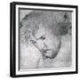 William Morris by Rossetti-Dante Gabriel Rossetti-Framed Giclee Print