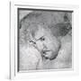 William Morris by Rossetti-Dante Gabriel Rossetti-Framed Giclee Print