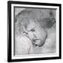 William Morris by Rossetti-Dante Gabriel Rossetti-Framed Giclee Print