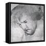 William Morris by Rossetti-Dante Gabriel Rossetti-Framed Stretched Canvas