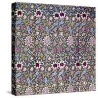 William Morris - Design for Evenlode Chintz-William Morris-Stretched Canvas