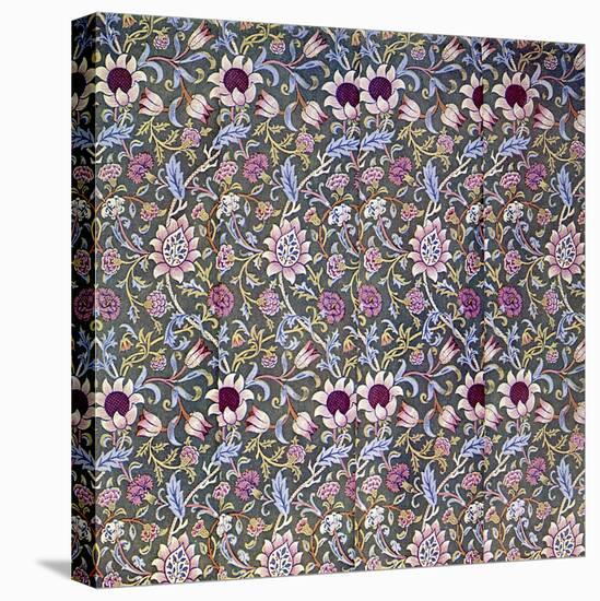 William Morris - Design for Evenlode Chintz-William Morris-Stretched Canvas