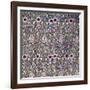 William Morris - Design for Evenlode Chintz-William Morris-Framed Giclee Print