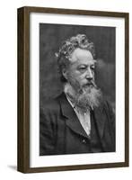 William Morris, English Artist, Writer, Socialist Activist and Pioneer of Eco-Socialism-Emery Walker-Framed Giclee Print