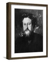 William Morris, English Artist, Writer, Socialist and Activist, Late 19th Century-null-Framed Giclee Print